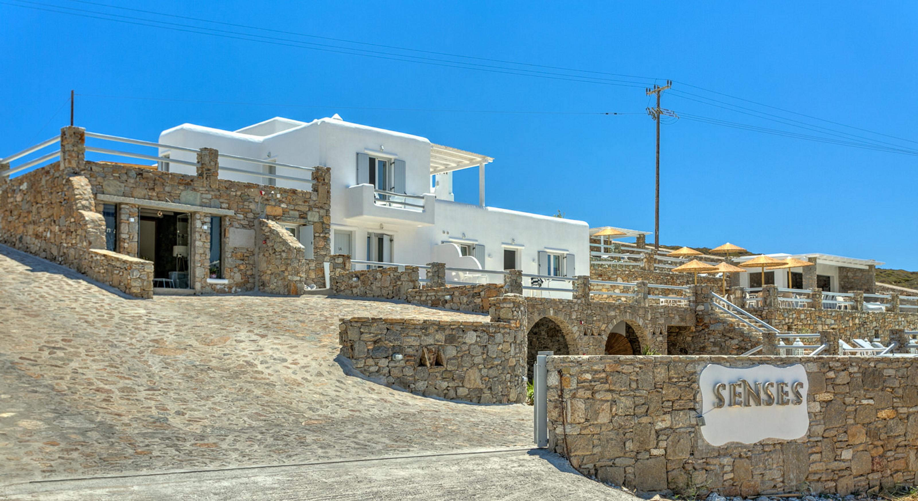 Senses Luxury Suites & Villas Elia  Exterior foto