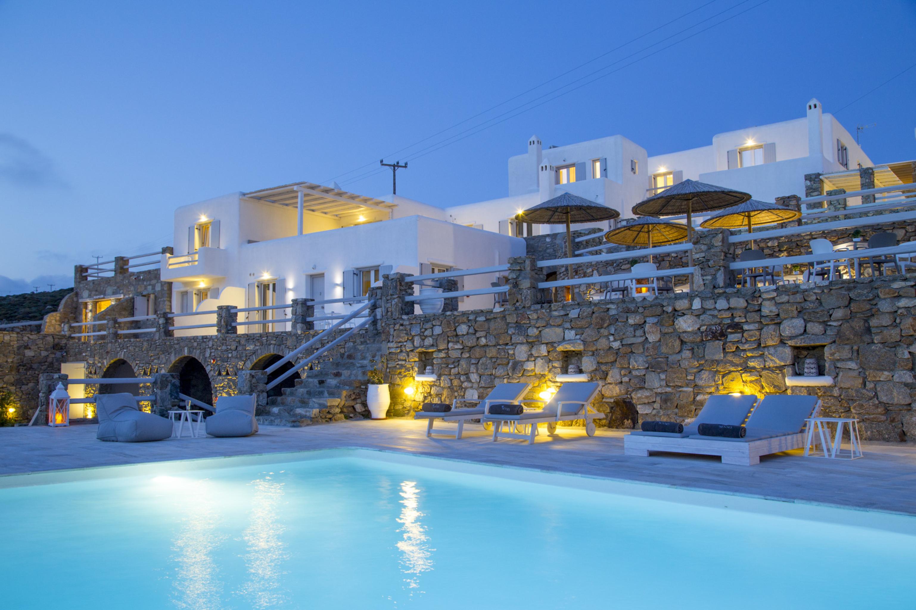 Senses Luxury Suites & Villas Elia  Exterior foto